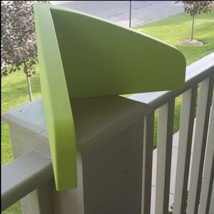 One IKEA Mammut Green book shelf plastic type